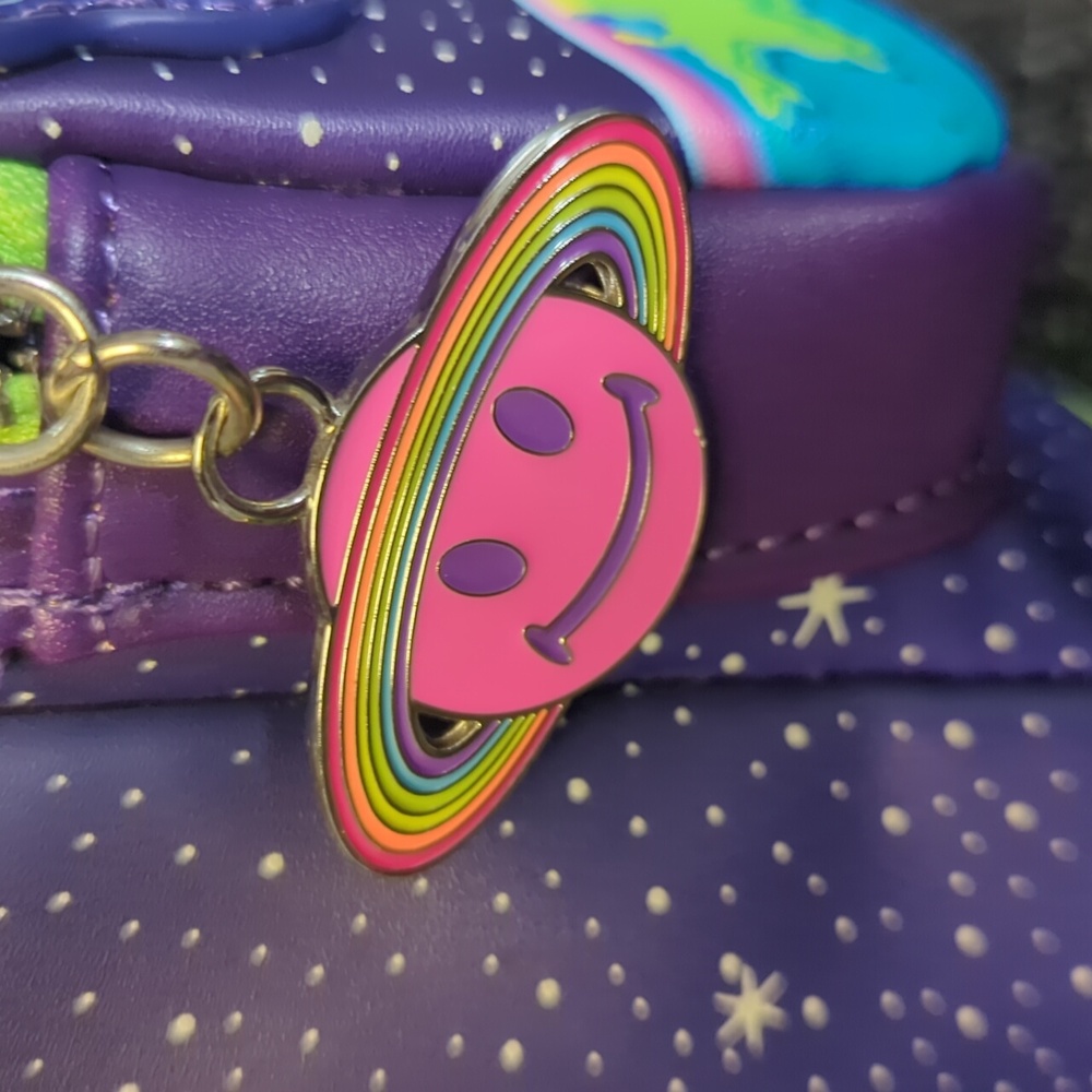 Lisa Frank Alien Loungefly Bag Zoomer And Zorbit - Picture 6 of 11
